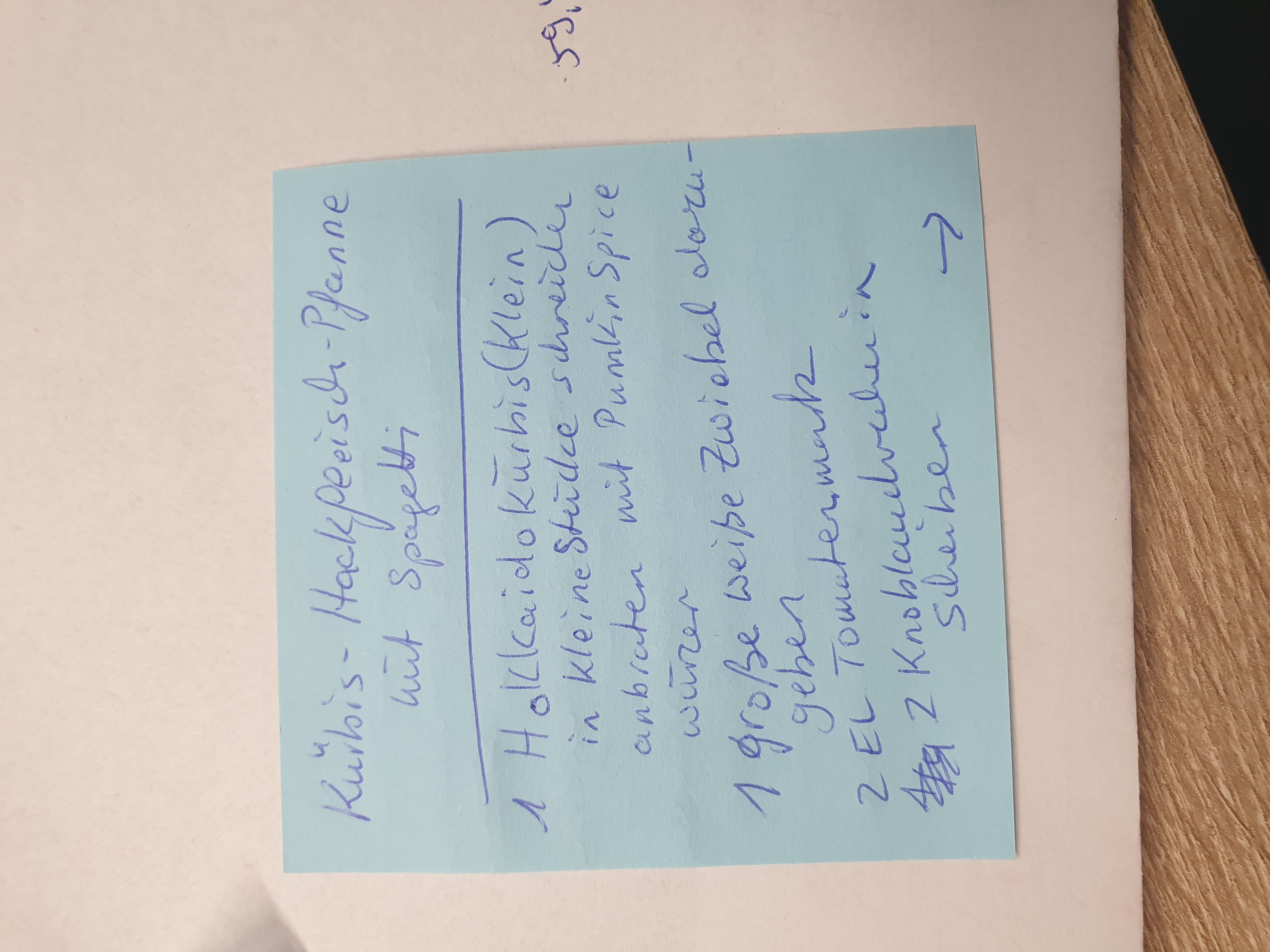 Kürbis-Hackfleisch-Pfanne mit Spaghetti